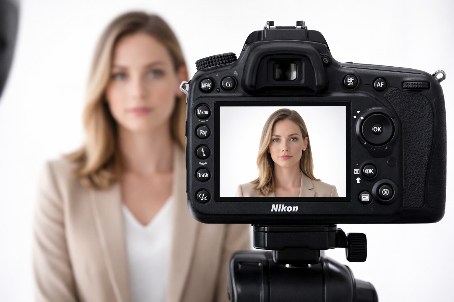 Biometrische Passbilder Uetersen Frau